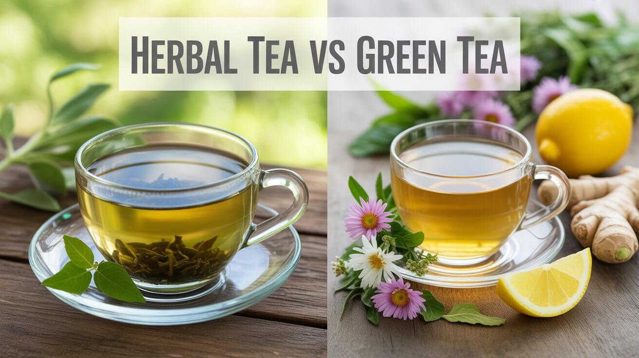Herbal Tea or Green Tea – Which Is Better?