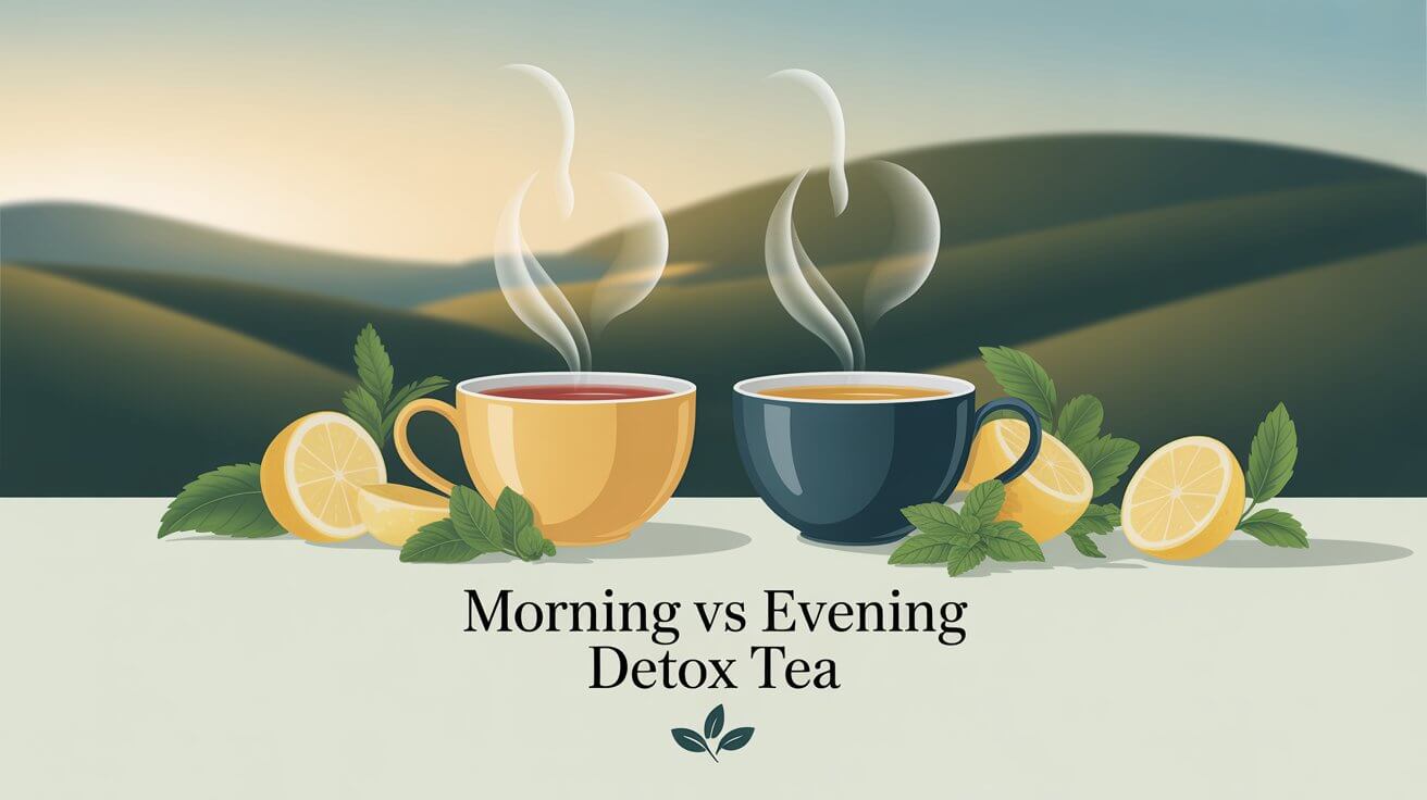 Morning vs Evening Detox Tea: Which Is Better for Fat Burning?