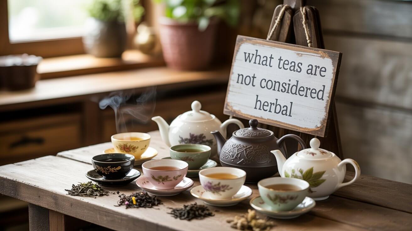 What Teas Are Not Considered Herbal?