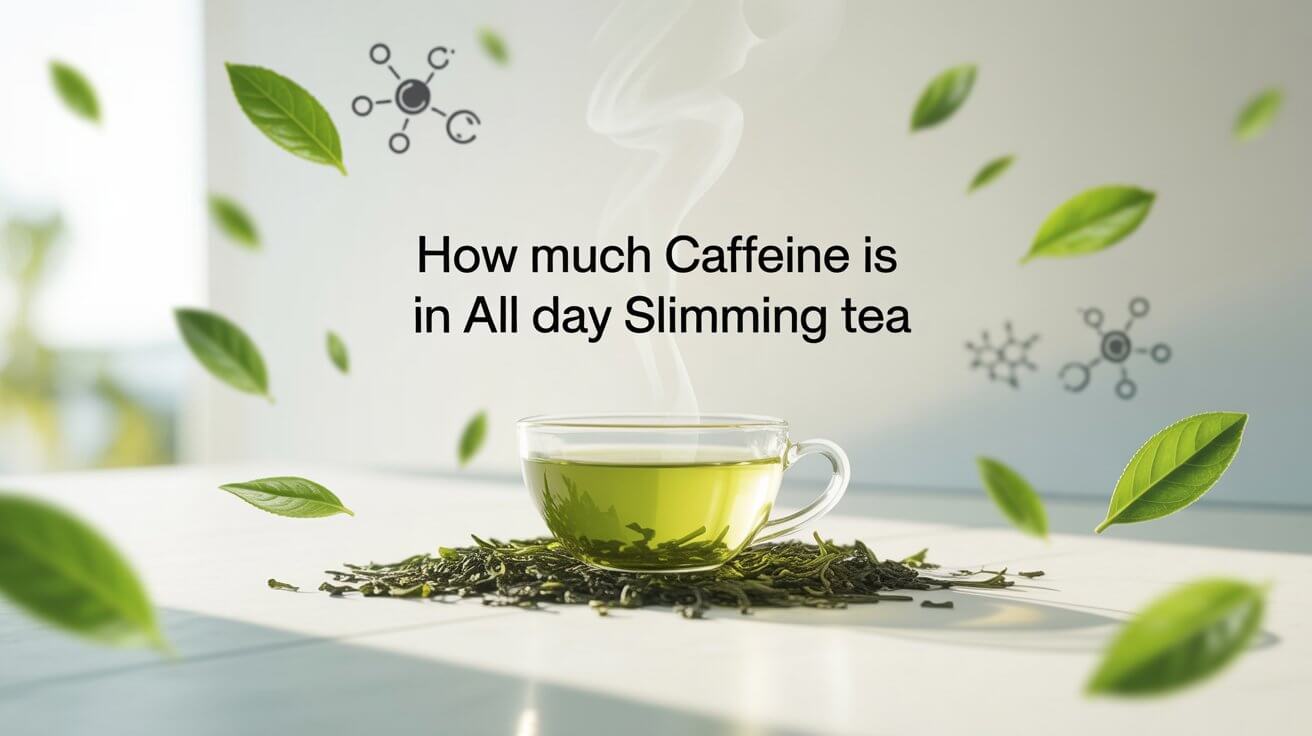 How Much Caffeine Is in All Day Slimming Tea?