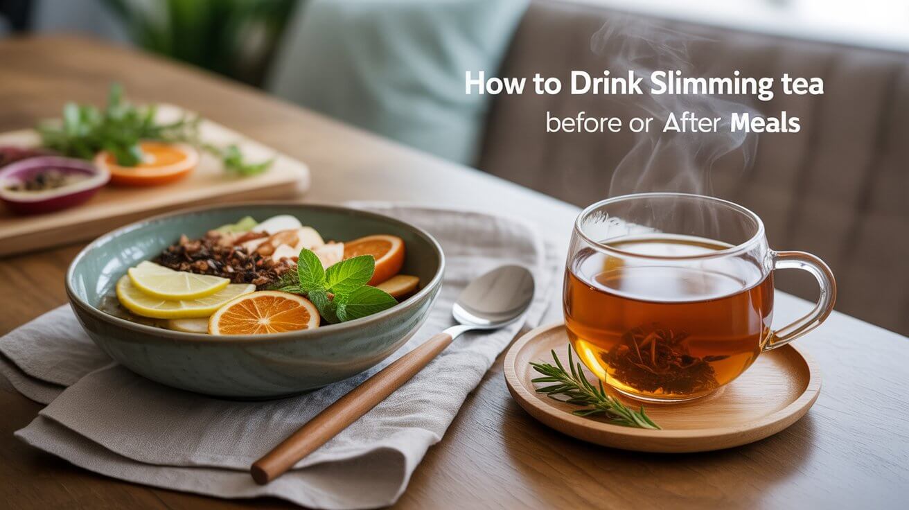 How to Drink Slimming Tea Before or After Meals