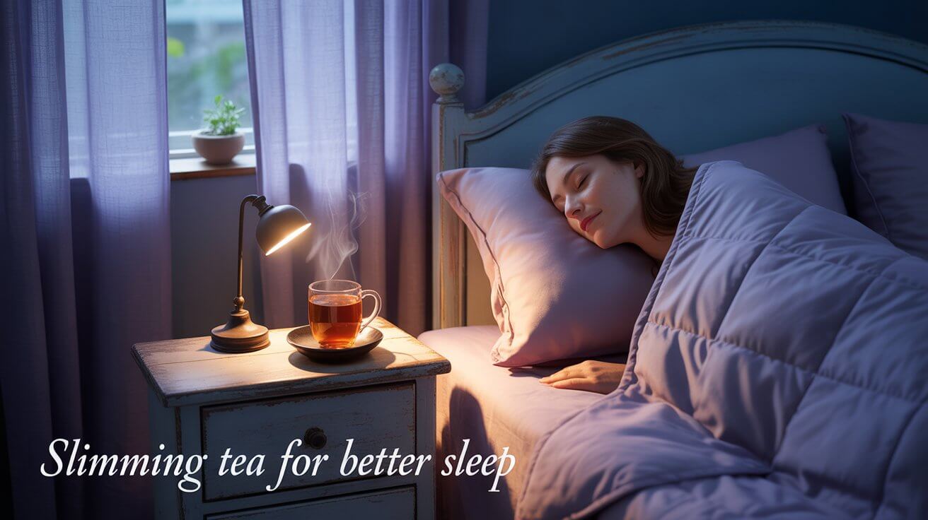 Slimming Tea for Better Sleep with Night Blends