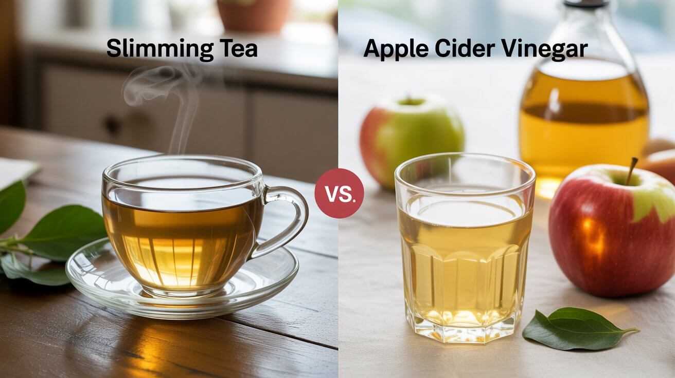 Slimming Tea vs. Apple Cider Vinegar: Which Helps More?