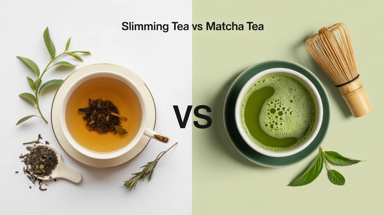 Slimming Tea vs. Matcha Tea: Pros and Cons