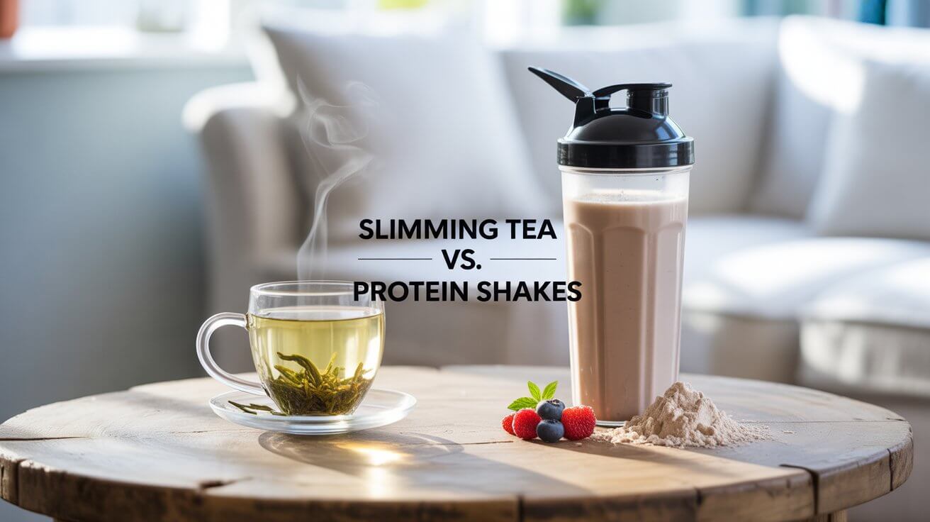 Slimming Tea vs. Protein Shakes for Fat Loss
