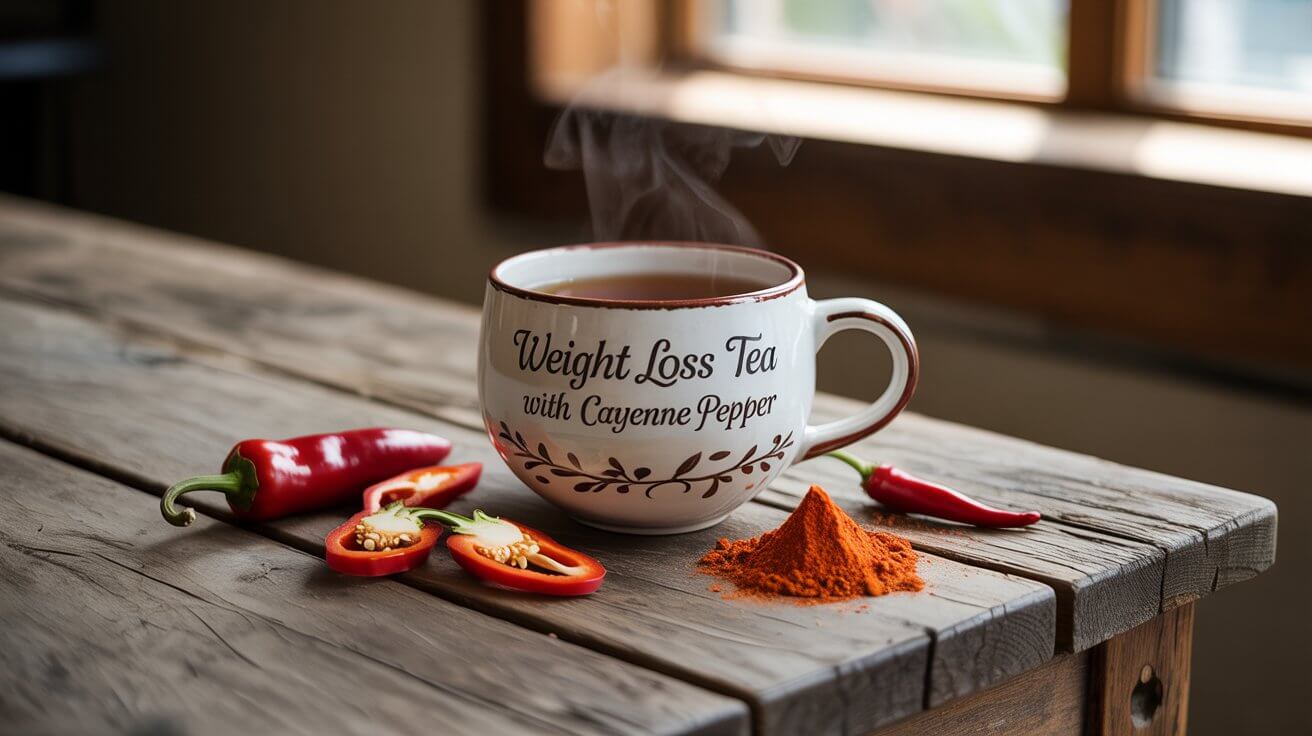 Weight Loss Tea with Cayenne Pepper